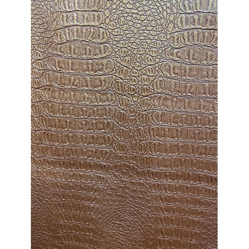 6321 Кожа искусственная Croco Bronze
