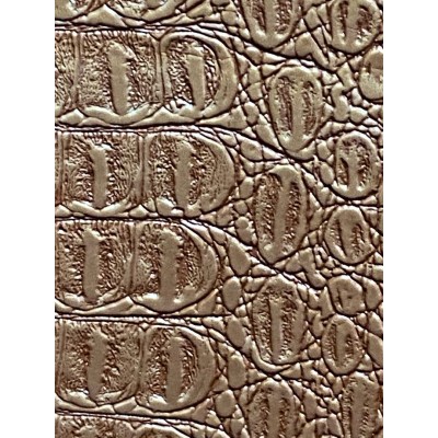 6321 Кожа искусственная Croco Bronze