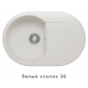 8277 Мойка ATOL-760 №36 Белый Хлопок