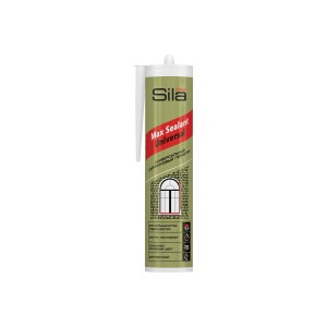 0635 Sila PRO Max Sealant, силиконовый санитарный герметик, бесцветный, 290 мл  (1 уп - 25шт)           