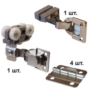 170 Комплект для 1 складной двери 03МКК2 с одинарной петлей