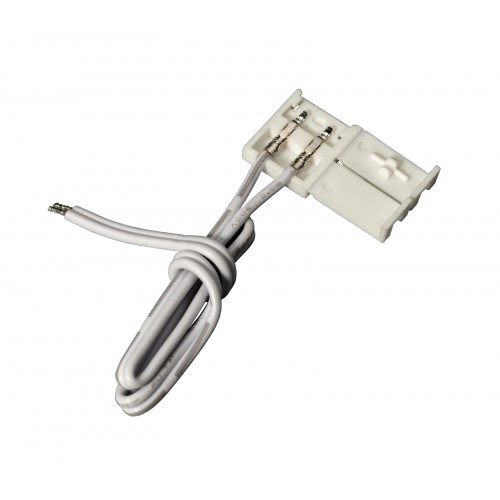 9250 Провод питания LED (F080AC) 20см зажим с крышкой+конн папа 19.141.02.150